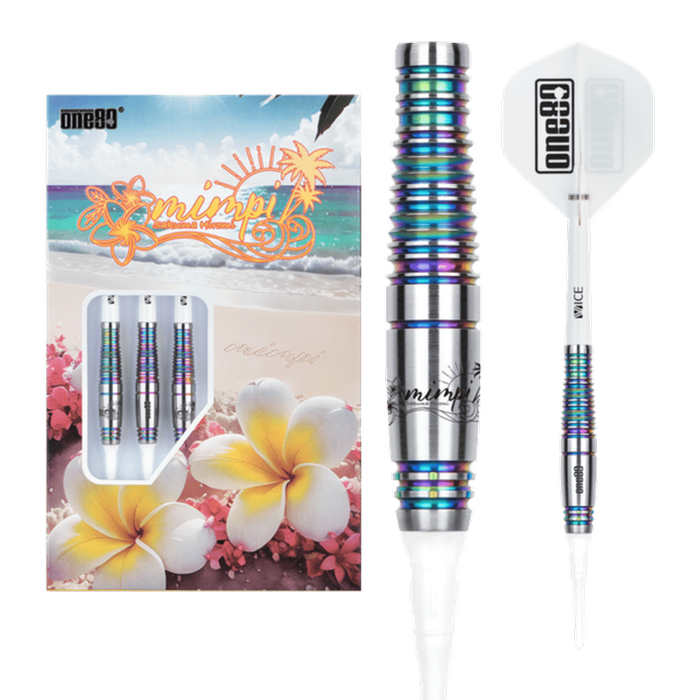 ONE80 Hiromi Sakura Mimpi II Chameleon 90% Soft Tip Darts