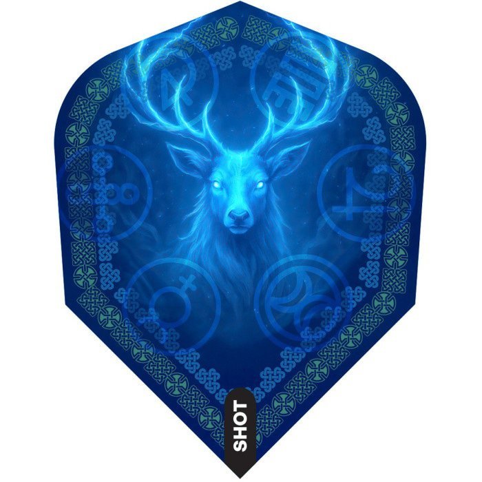 Shot Celt Merlin NO6 Darts Flights