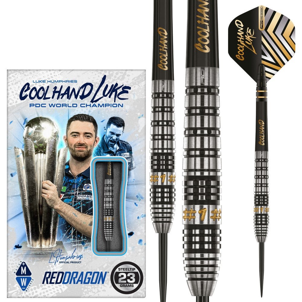 Dardos Red Dragon Luke Humphries Prestige 90% Punta de Acero