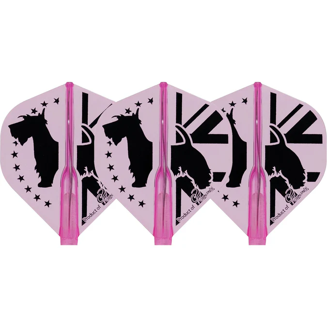 Cosmo Darts Fit Flight Air Pro Scott Mitchell Magenta Standard Darts Flights