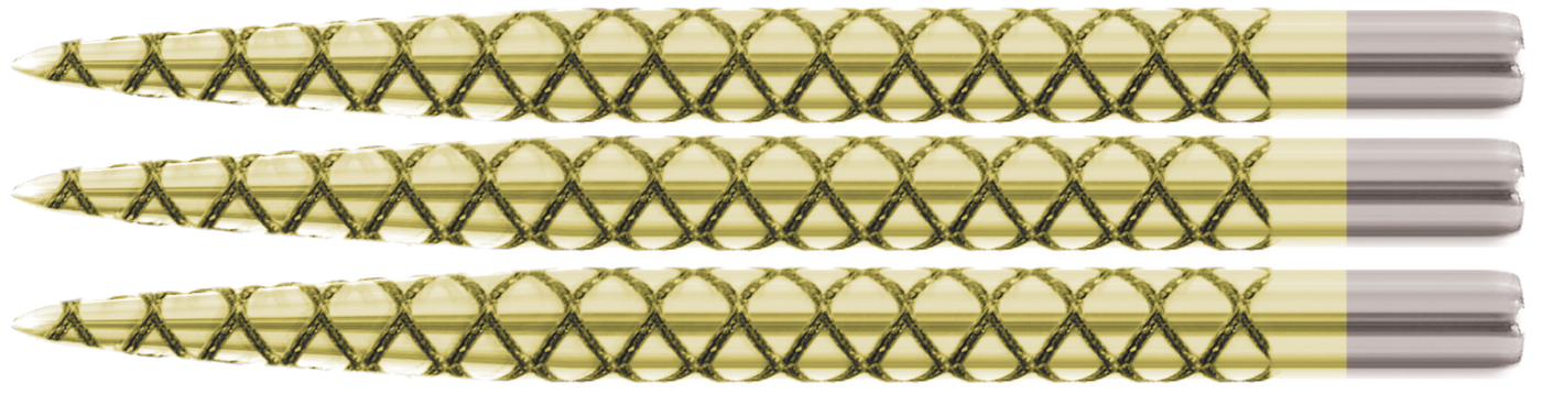 Target Steel Dart Grip Points Laser Gold - 32 mm