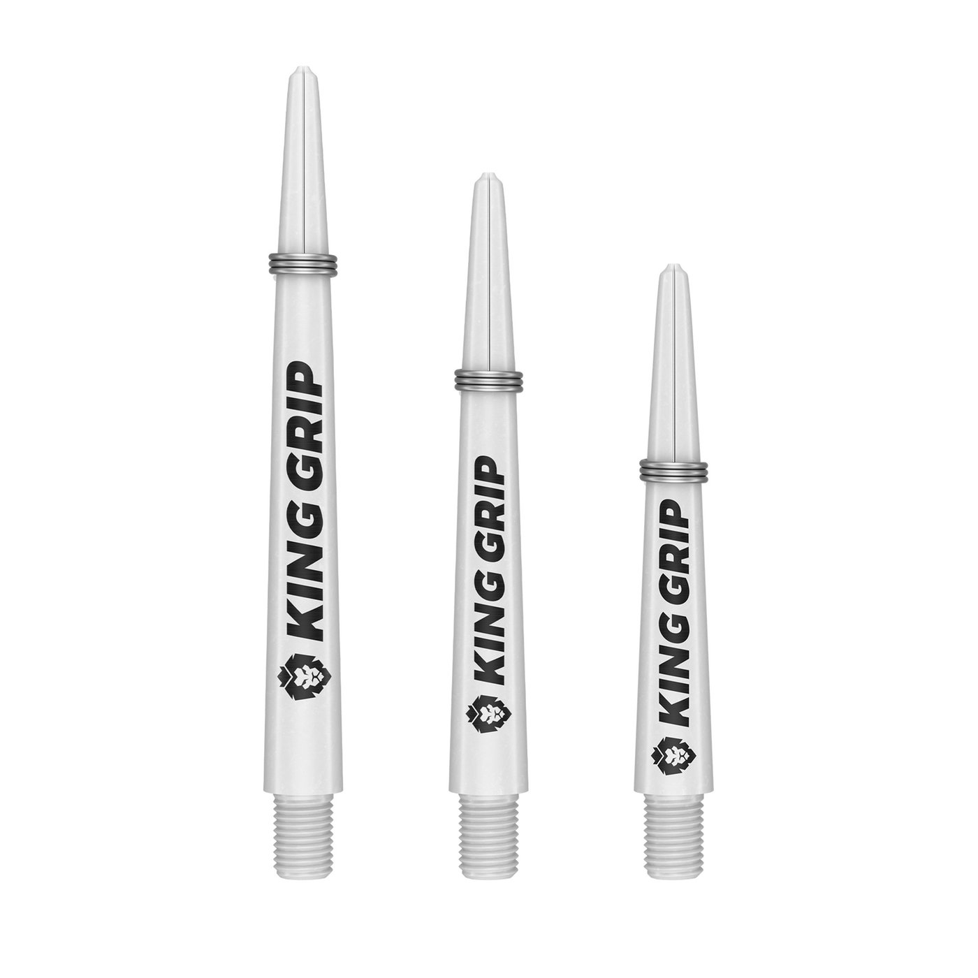 KOTO King Grip White Darts Shafts