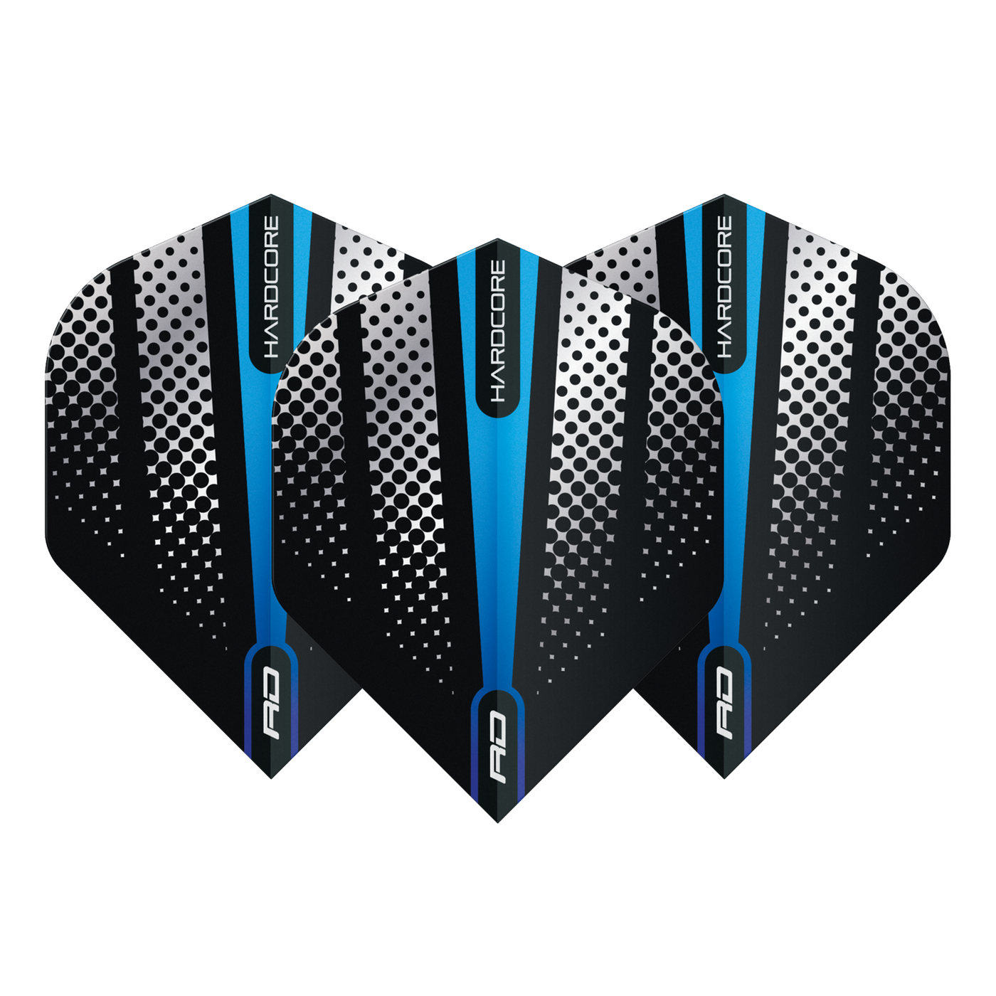 Red Dragon Hardcore Radical Blue Flash Darts Flights
