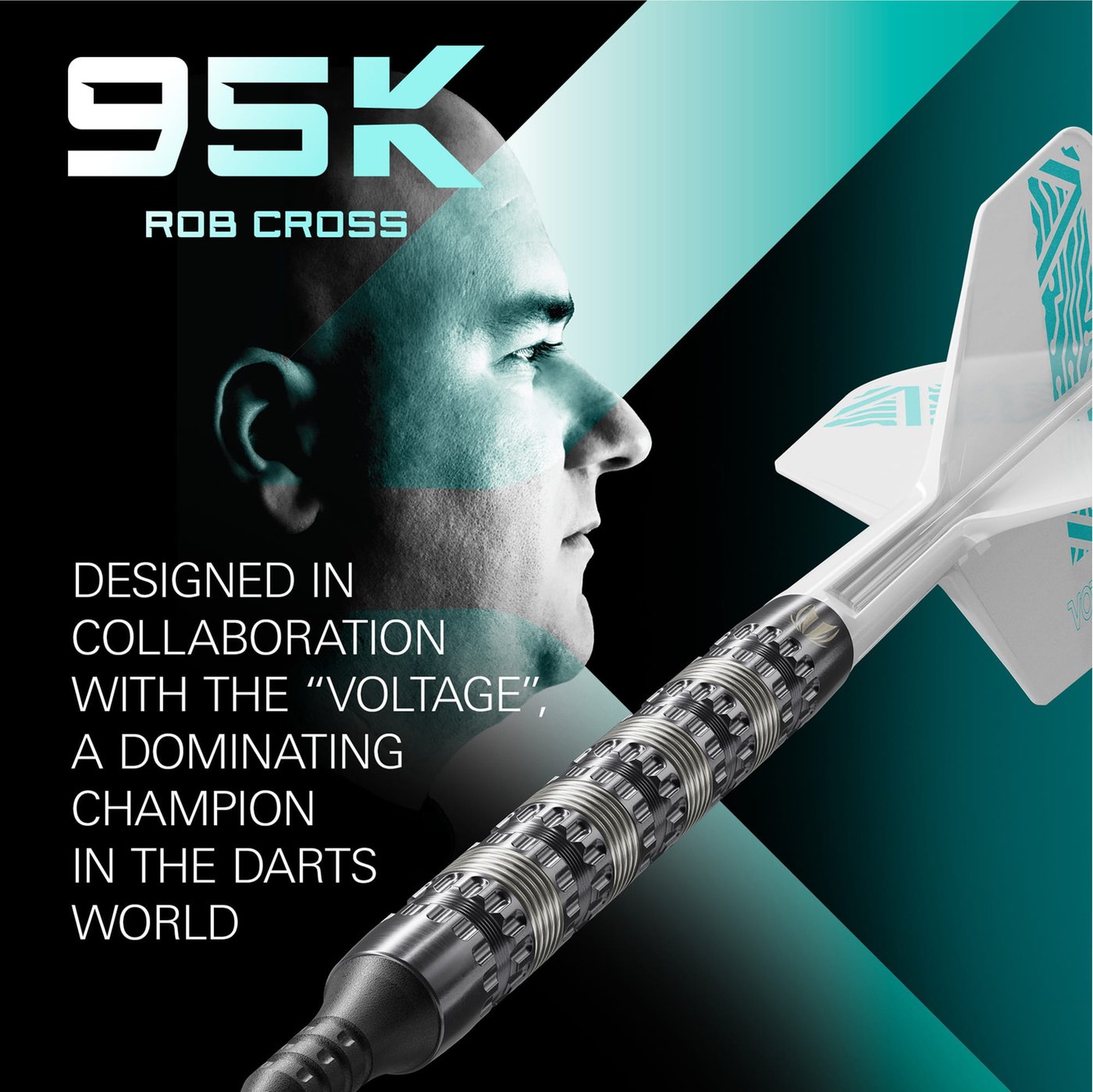 Target Rob Cross 95K 95% - Soft Tip Darts - Dartshopper.com