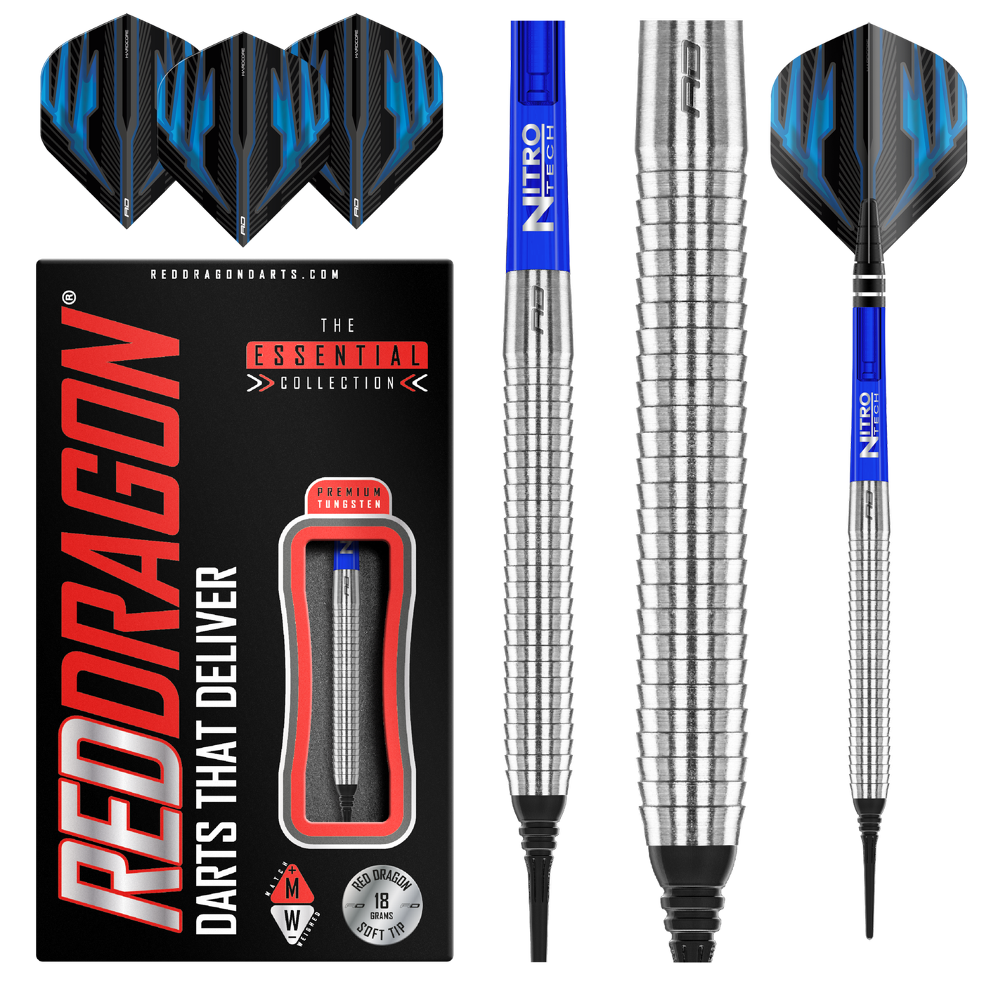 Red Dragon Razor Edge 85% Soft Tip Darts
