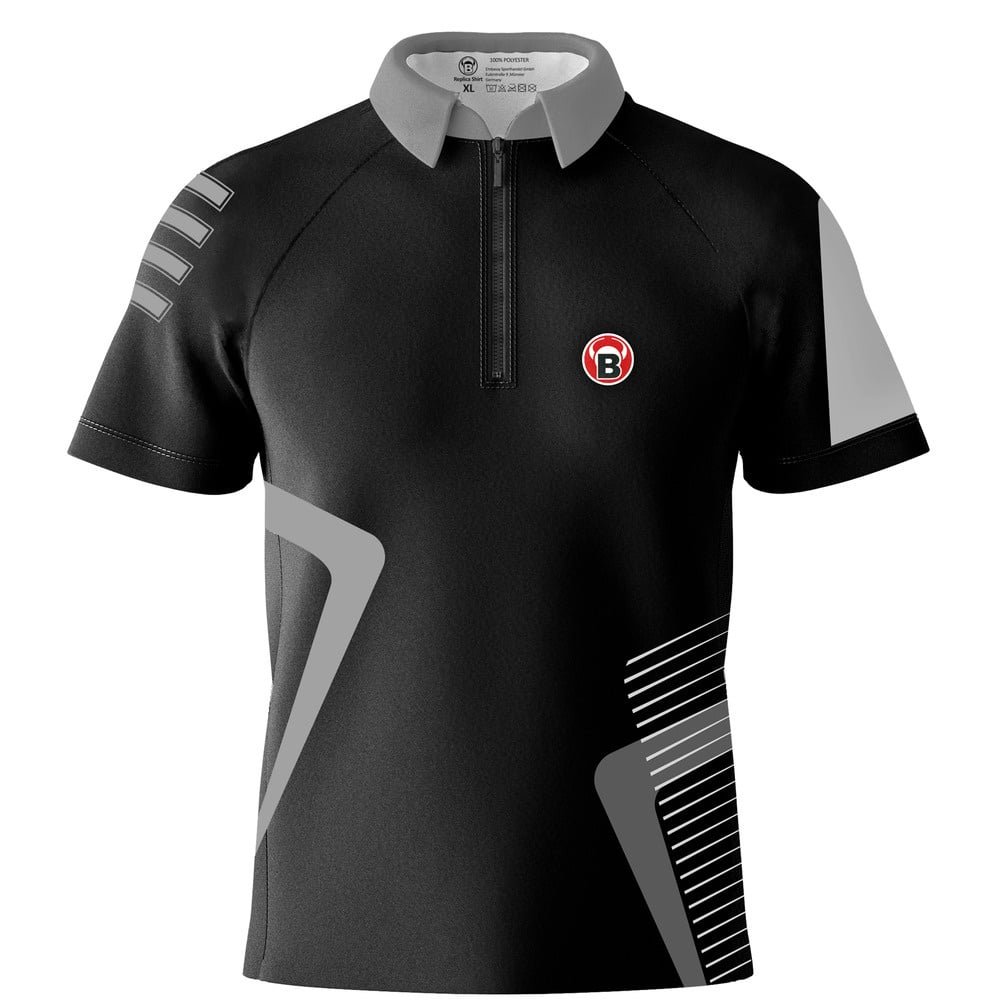 BULL'S Team Grey - Dartshirt
