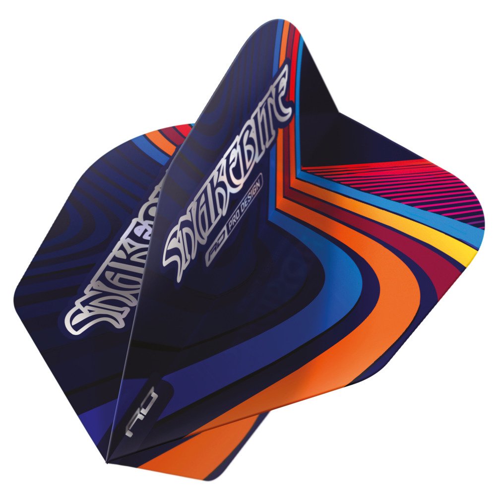 Red Dragon Peter Wright Hardcore Snakebite Multi Swirl NO6 - Dart