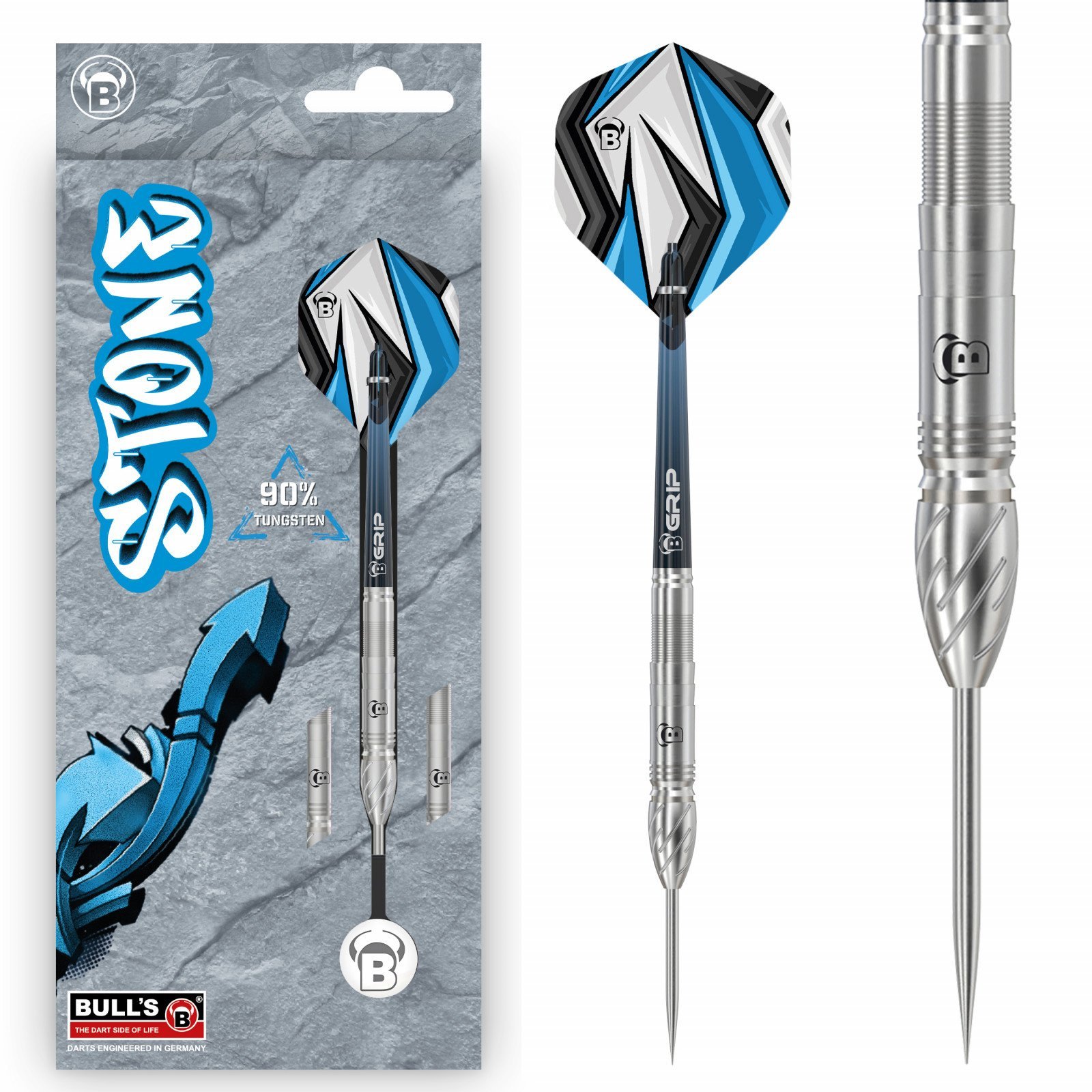 Bullseye Messing Stalen Tip Darts Set | Geschenkset | 2 Sets Darts (D1166