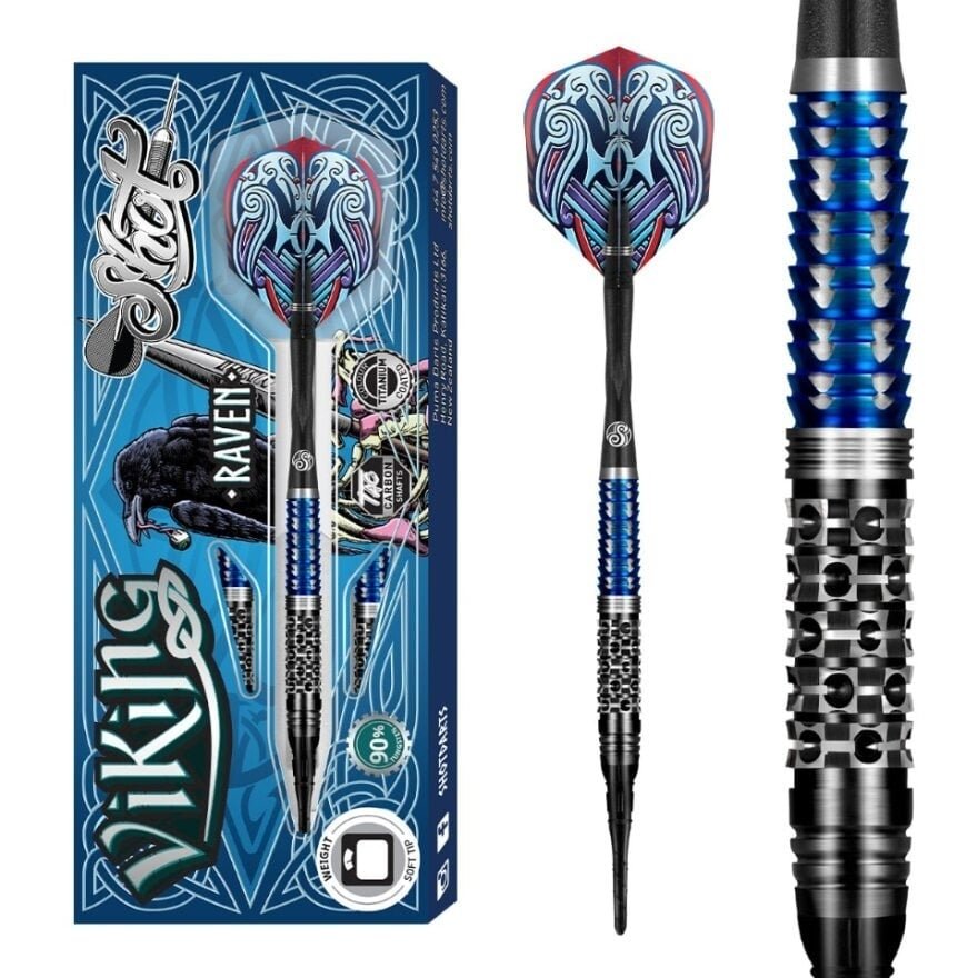 Shot Viking Raven 90% - Soft Tip Darts - Dartshopper.com