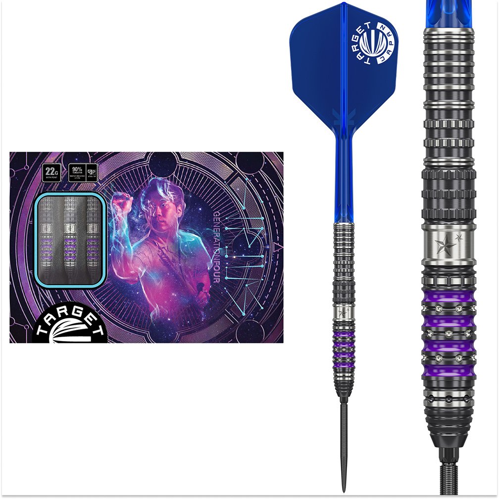 Target Japan Yuta Hayashi Sirius G4 Swiss Point 90% - Steel Tip Darts