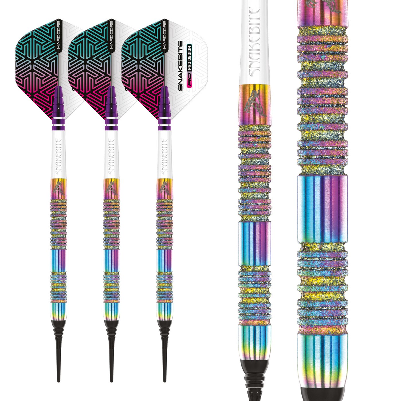 Red Dragon Peter Wright Diamond Fusion Spectron 90% - Soft Tip
