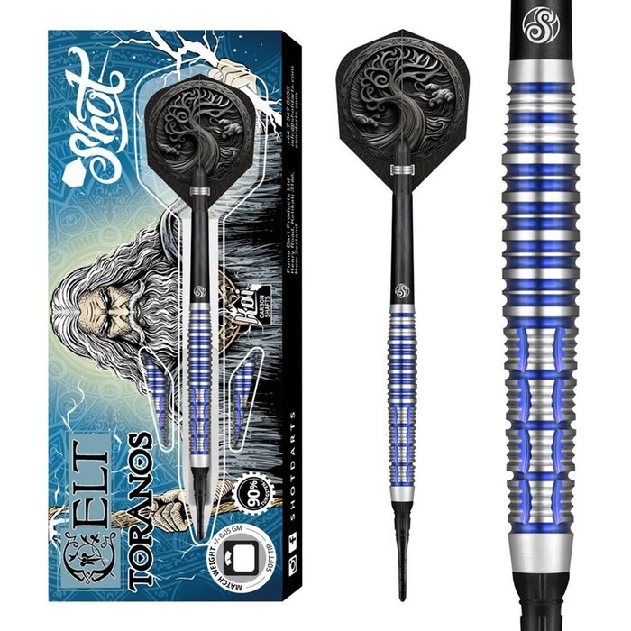Shot! Viking Drakkar 90% Freccette Steel Darts