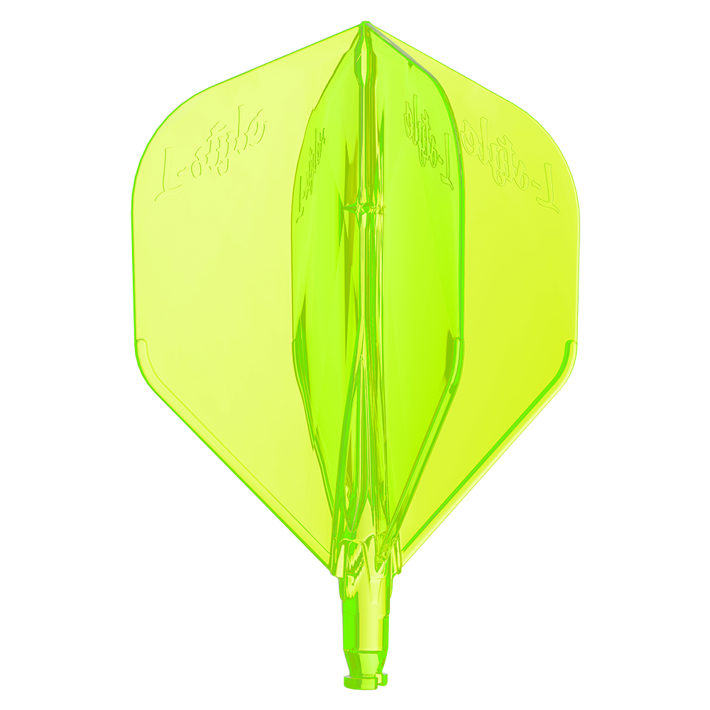 L-Style L-System L1 Clear Neon Yellow - Dart Flights