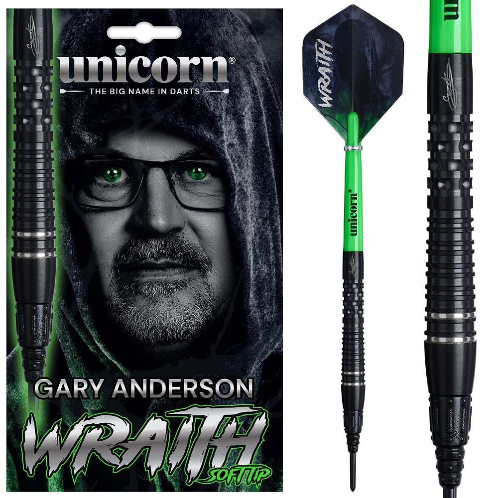 Unicorn Wraith Gary Anderson Phase 6 90% - Soft Tip Darts