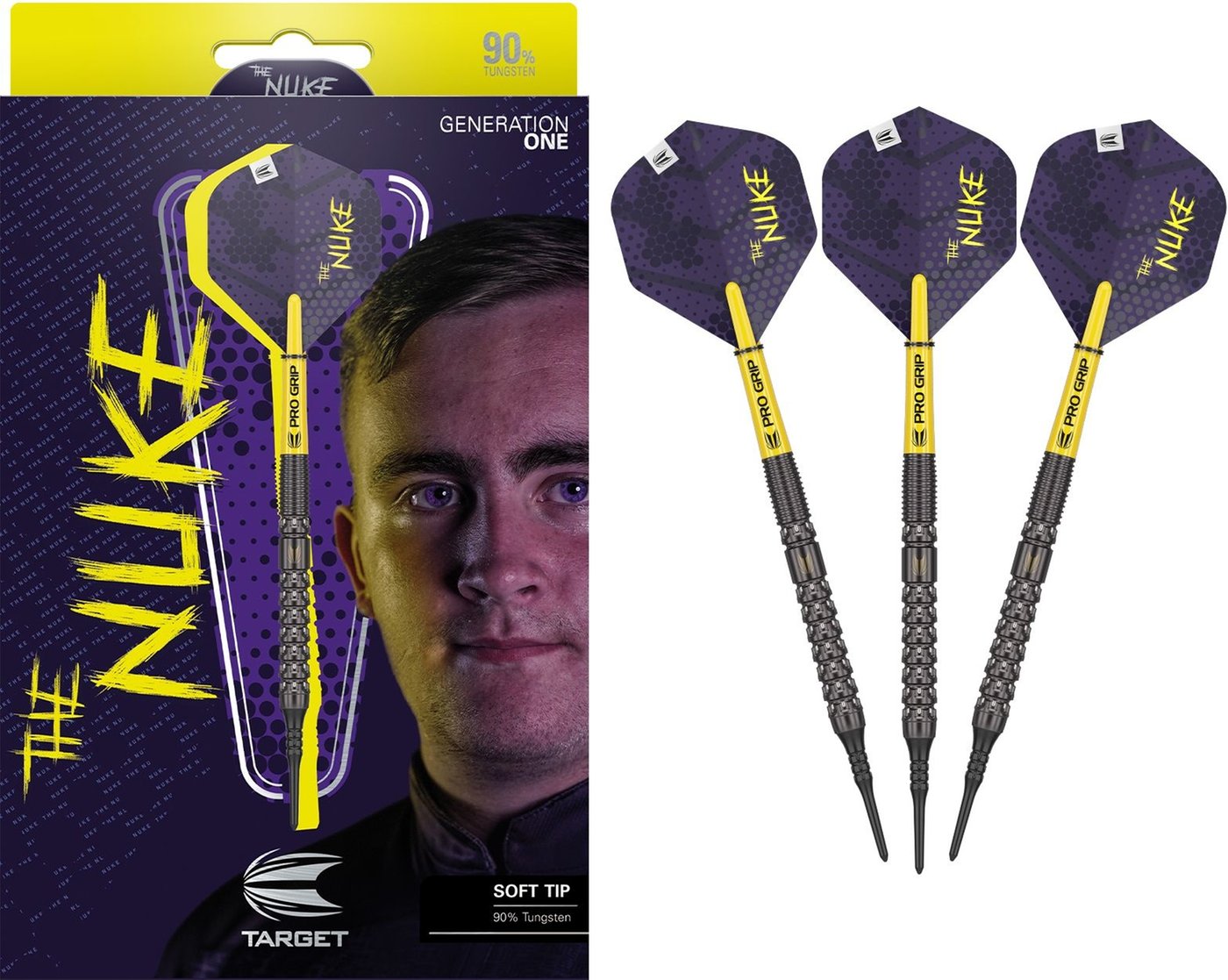 Target Luke Littler G1 90% Soft Tip Darts