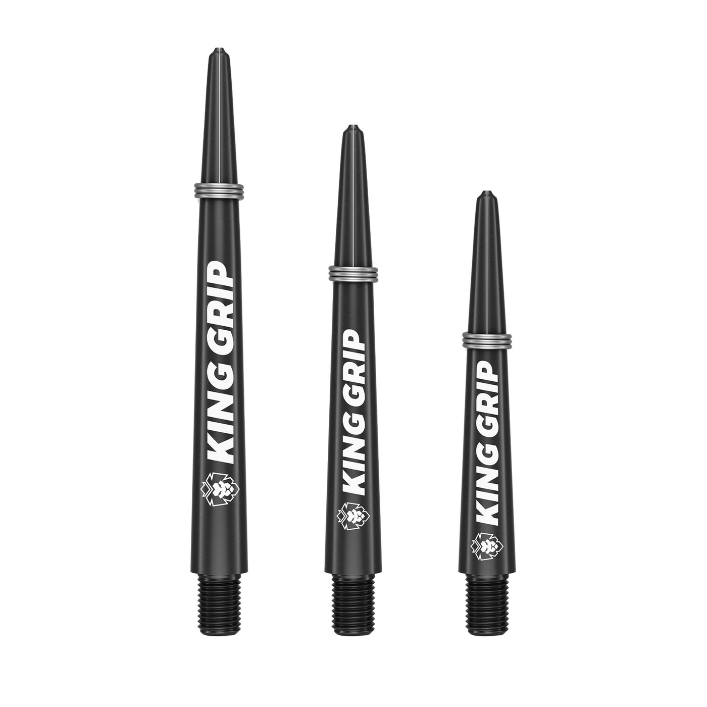 KOTO King Grip Black Darts Shafts