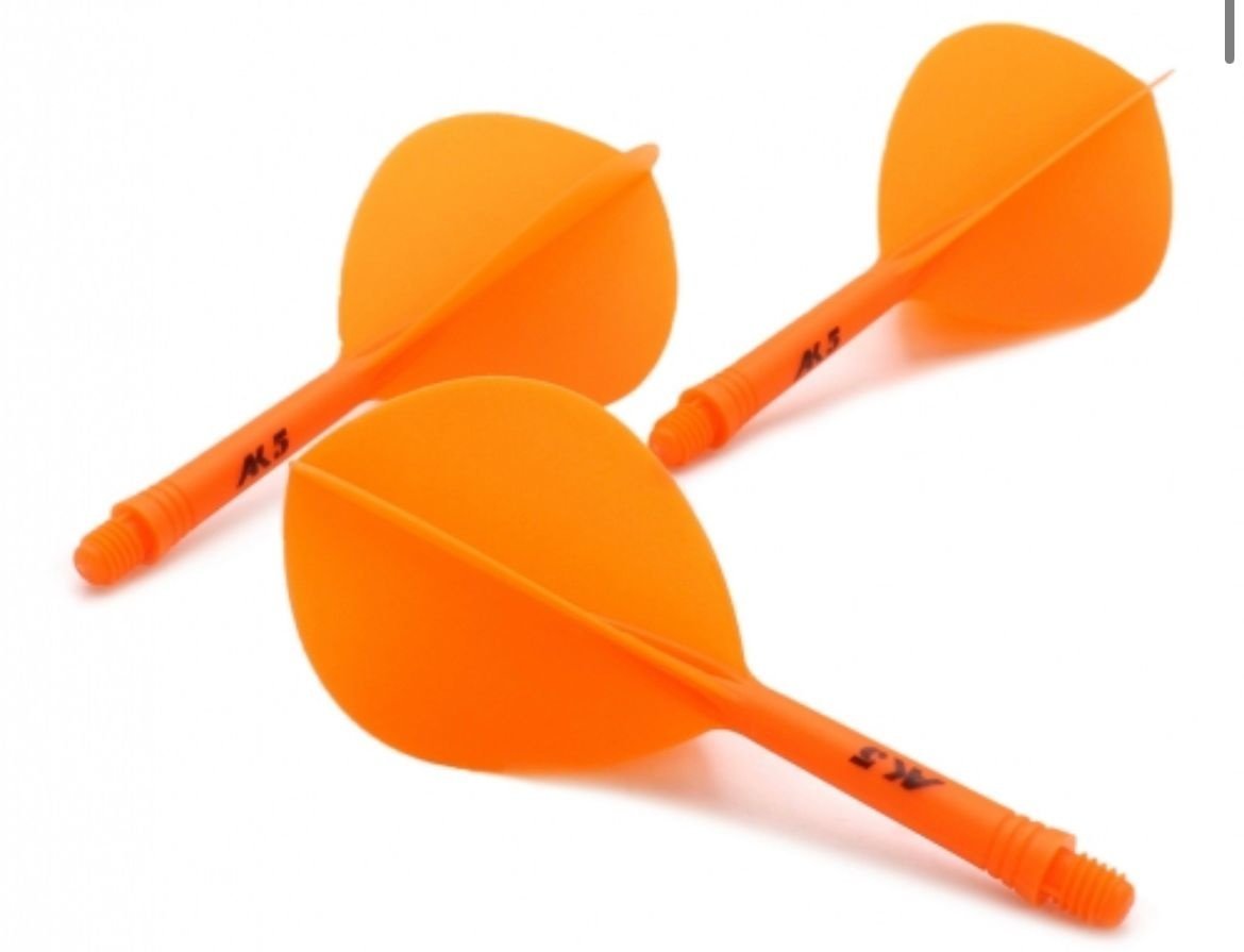 Cuesoul - Tero System AK5 Rost Teardrop - Orange Darts Flights