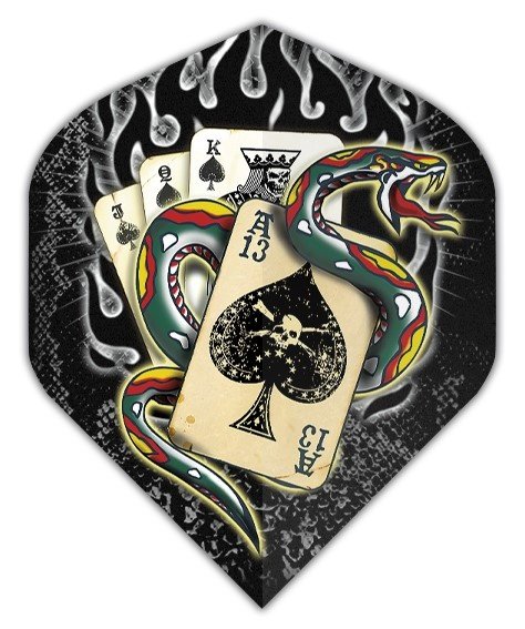 Alchemy Snake of Spades NO2 - Dart Flights