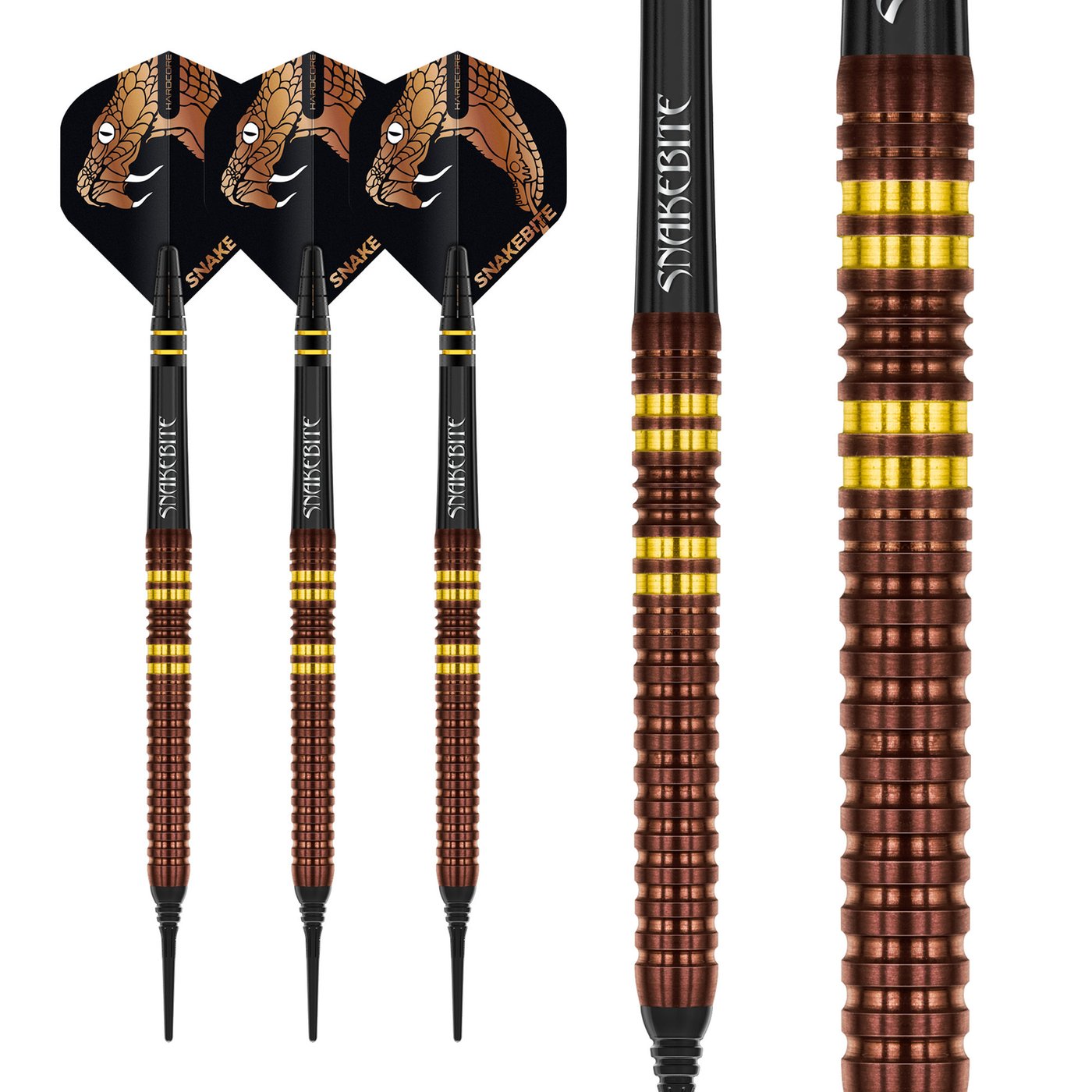 【新品未使用】ソフト　Peter Wright Copper Fusion Red Dragon Peter Wright Copper Fusion 90% Soft Tip Darts