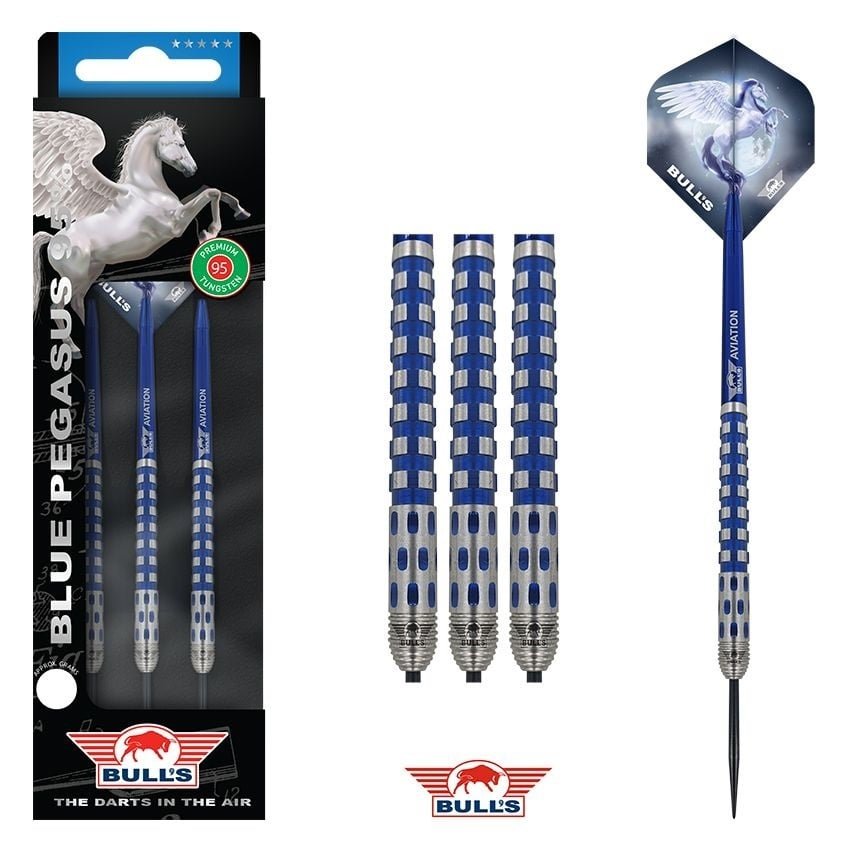 Bull's Blue Pegasus C 95% - Steel Tip Darts
