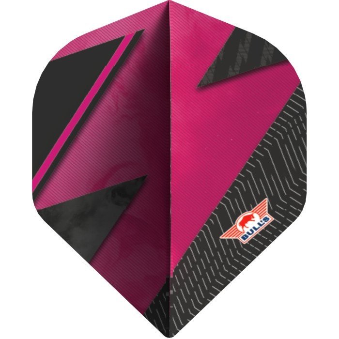 Bull's Series 100 Lightning Pink NO2 Darts Flights