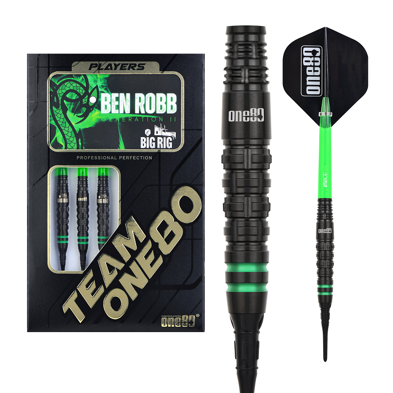 ONE80 Ben Robb V2 90% Soft Tip Darts