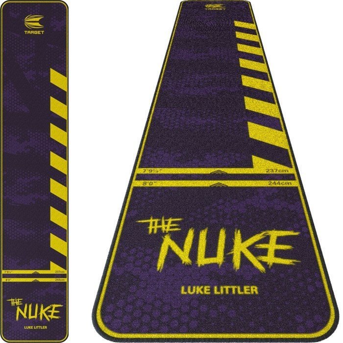 Target Luke The Nuke Littler Carpet  300 x 60 cm Dart Mat