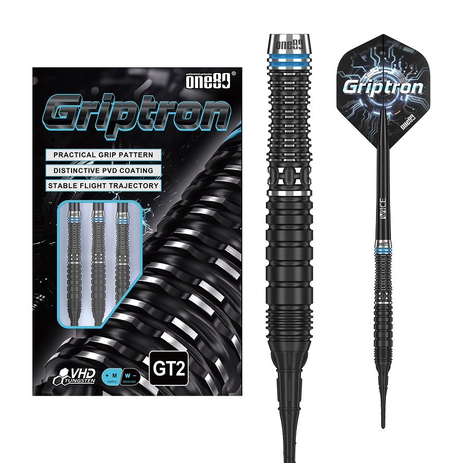 ONE80 Griptron GT2 90% Soft Tip Darts - Dartshopper