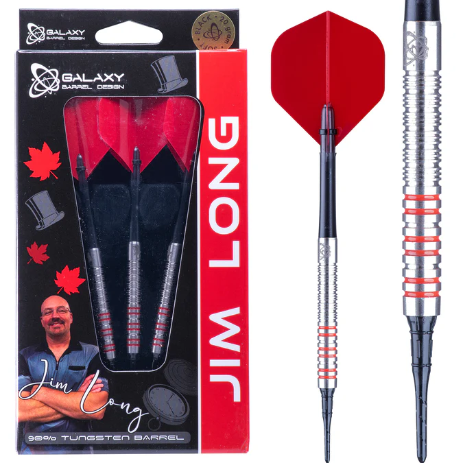 Galaxy Jim Long 90% Soft Tip Darts