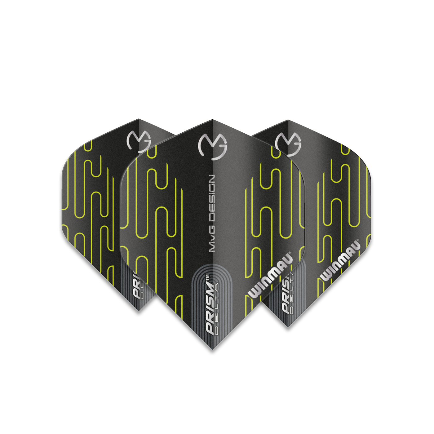 Winmau Prism Delta MVG Black/Green Darts Flights