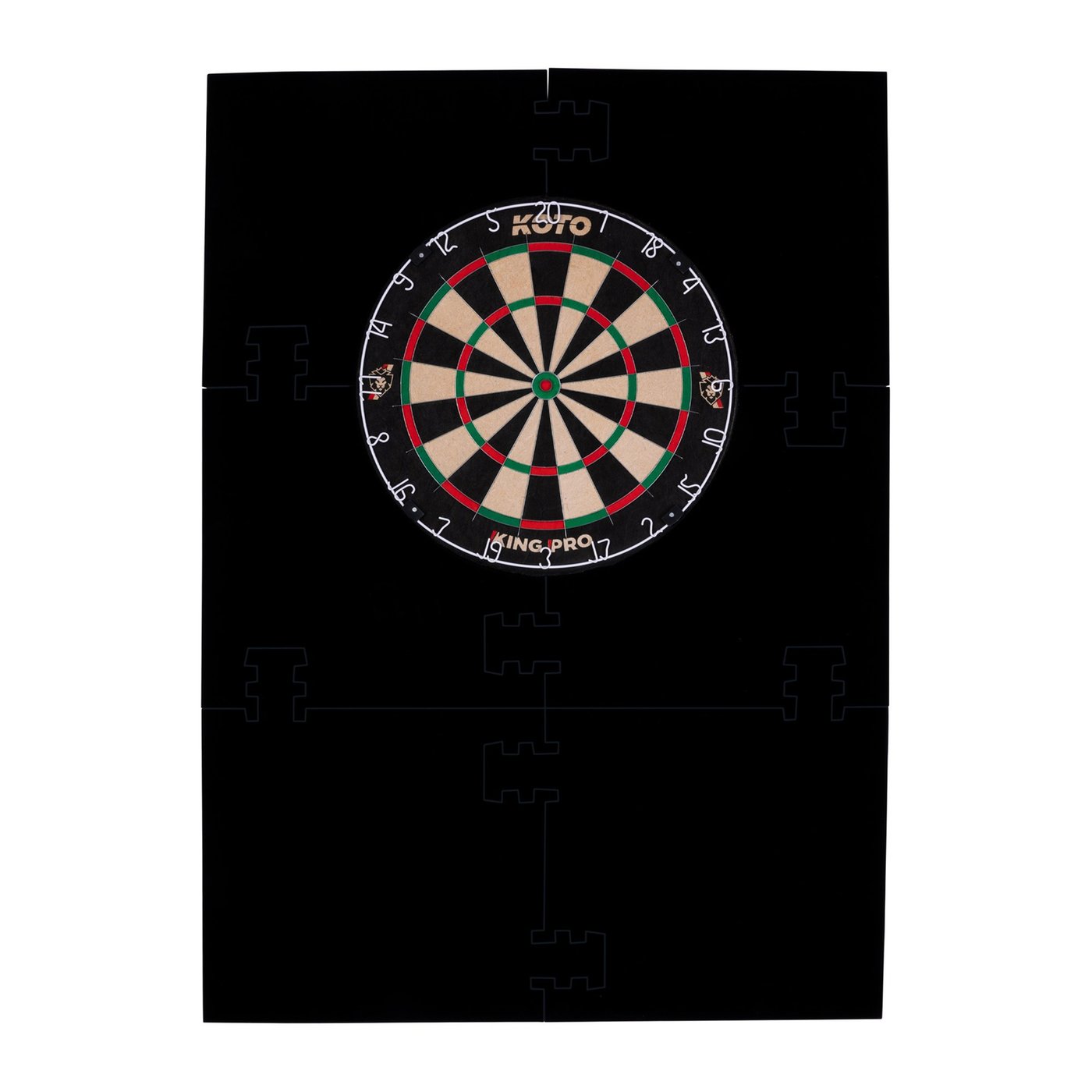 KOTO Square 6 PCS – Dartboard Surround