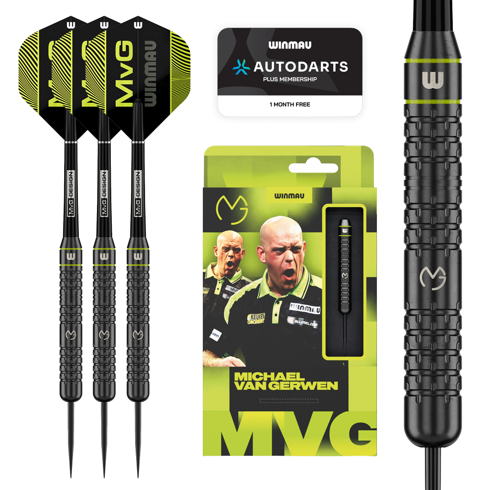 Winmau Michael van Gerwen MVG Core Brass - Steel Tip Darts