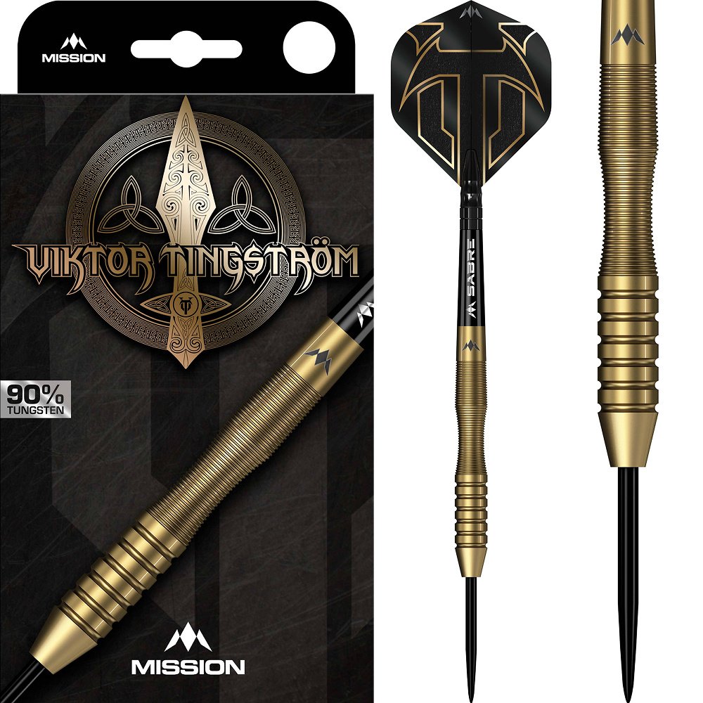 Mission Victor Tingstrom 90% - Steel Tip Darts