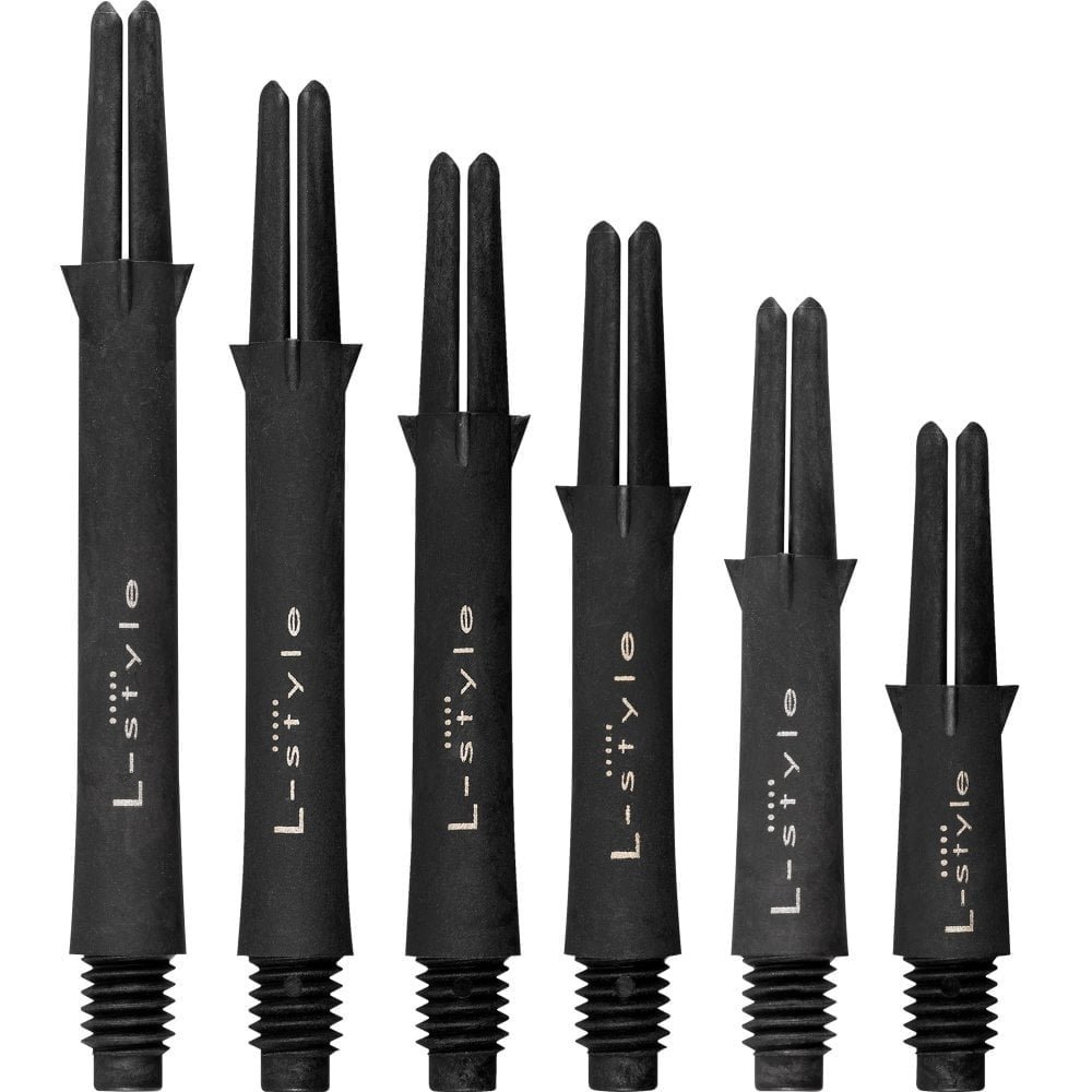 Tiges Fit Shaft Transparentes – Système Push-In Rotatif, Taille 4, Compatibles Plumes Fit Flight, Durables