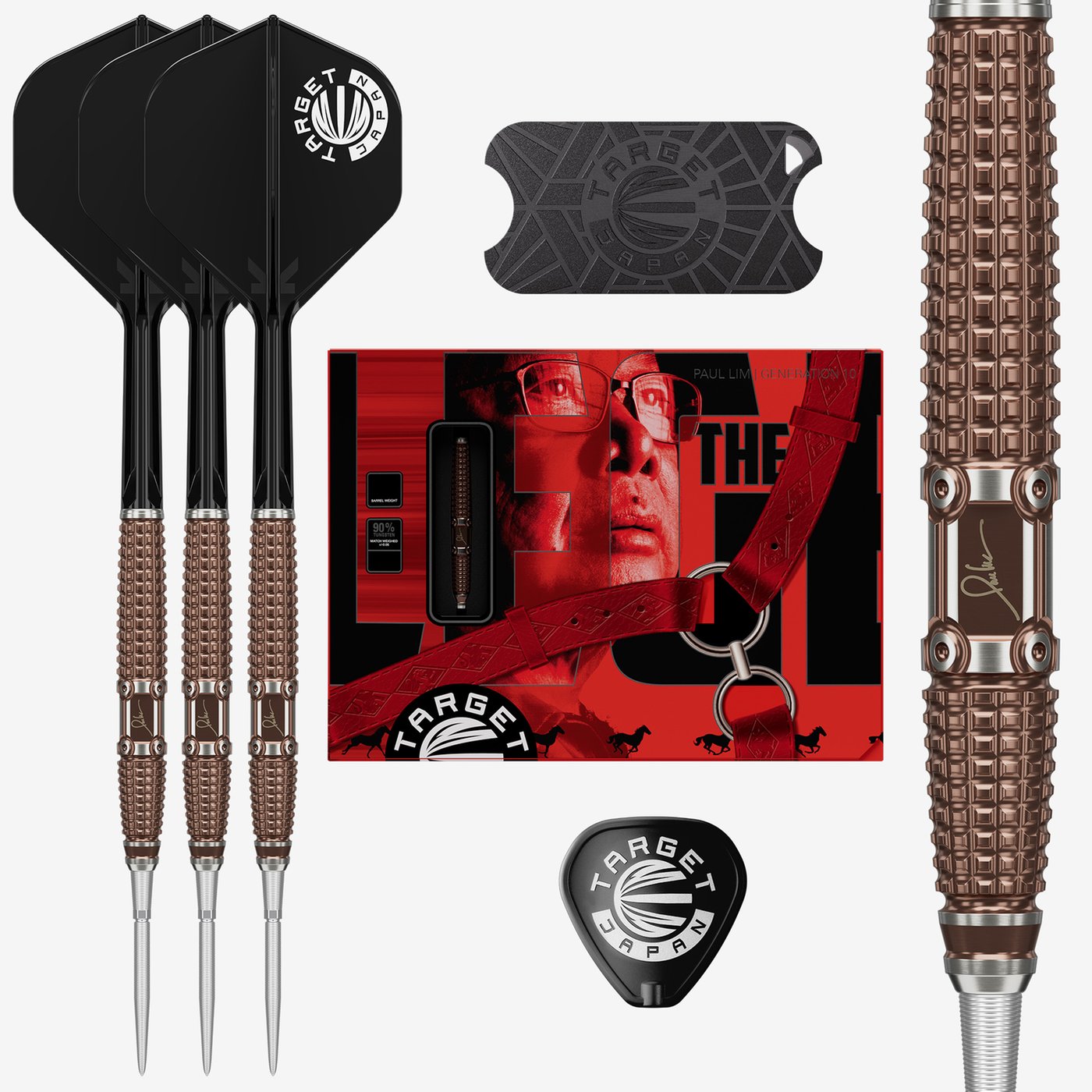 Target Japan Paul Lim The Legend G10 Swiss Point 90% - Dartpijlen
