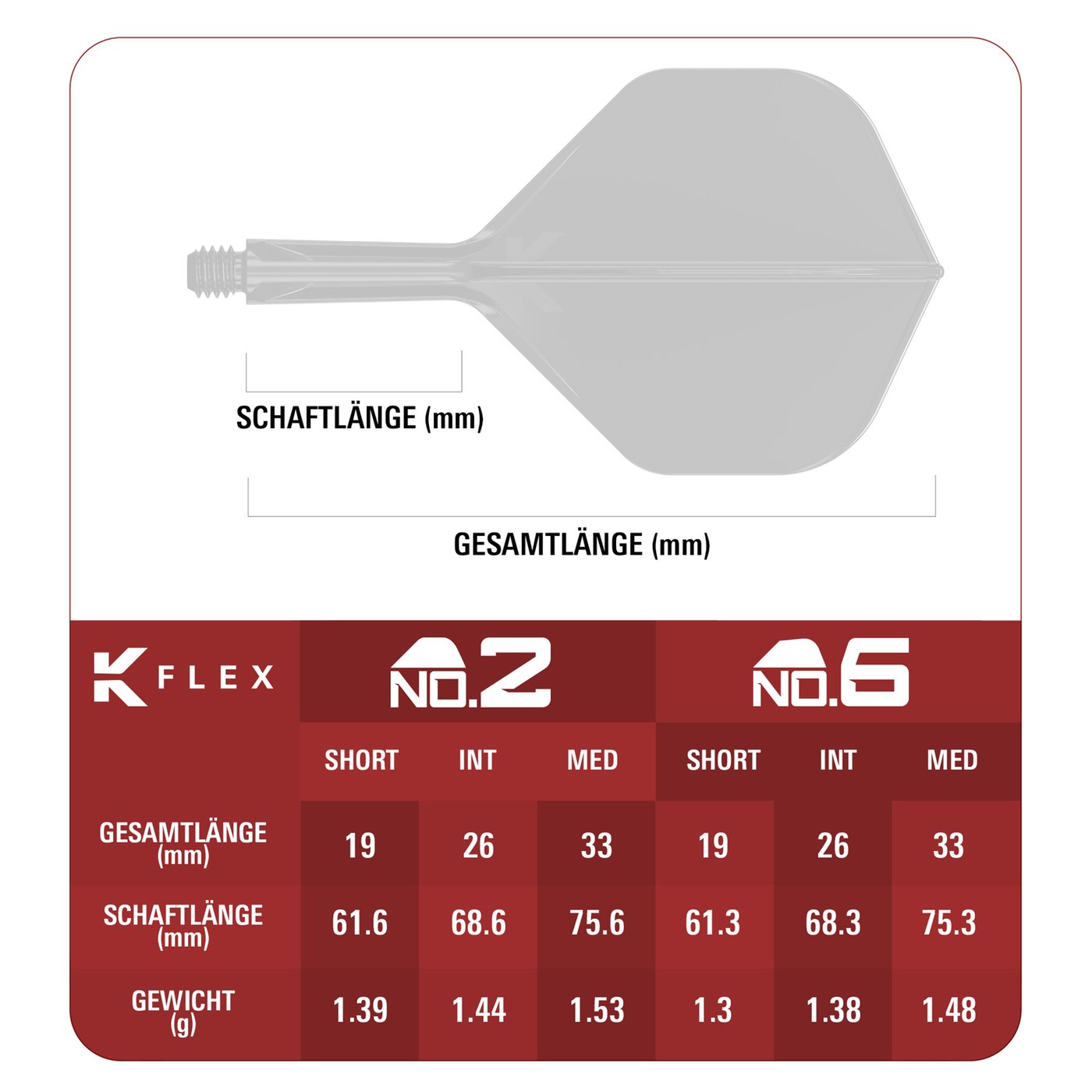 Target Japan K-Flex Japan Limited Edition Blue NO2 - Dart Flights