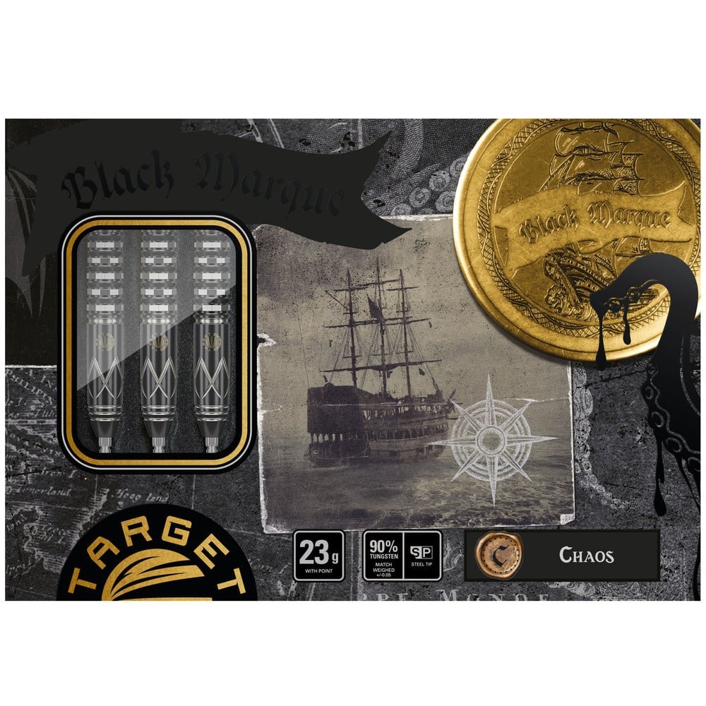 Target Japan Black Marque Chaos Swiss Point 90% Darts