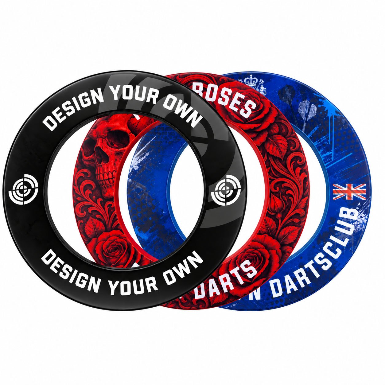 Customized Dartboard Surround - Full Color - Incl. Surround