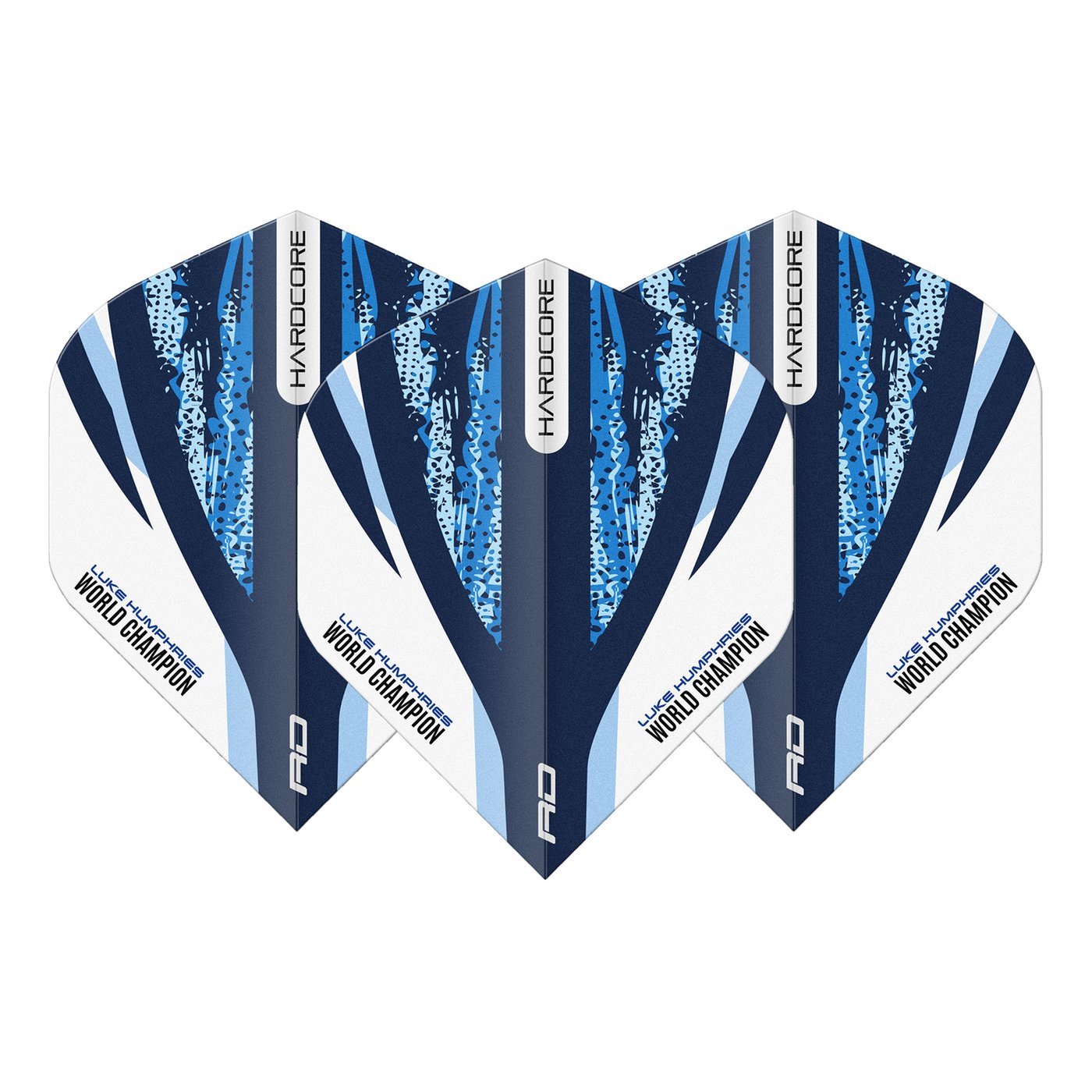 Plumas Red Dragon Luke Humphries White & Blue Hardcore Standard