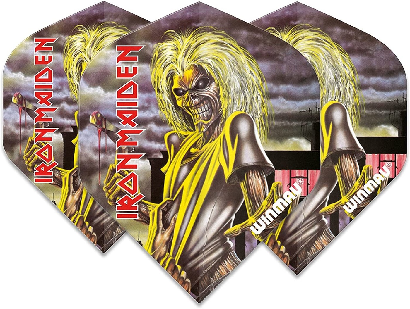 Plumas Winmau Rock Legends Iron Maiden Killers