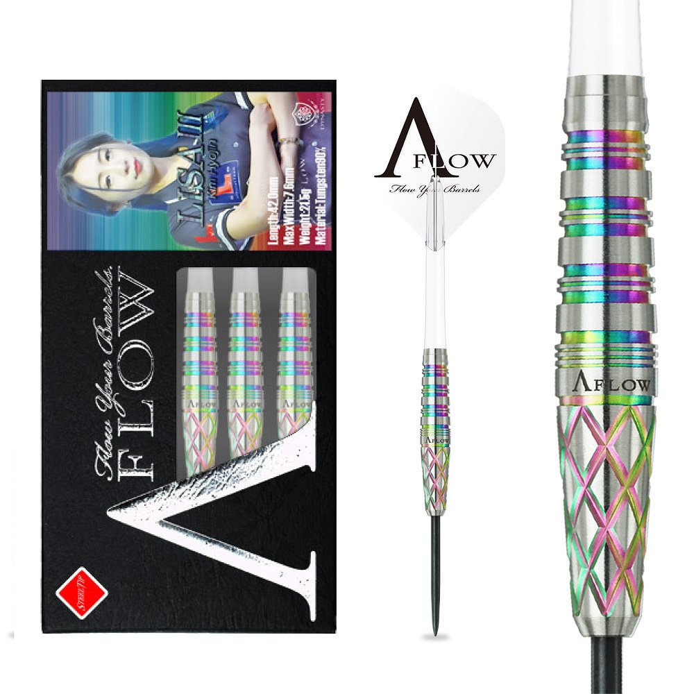 Dardos Dynasty A-Flow Lisa 3 90% Punta de Acero