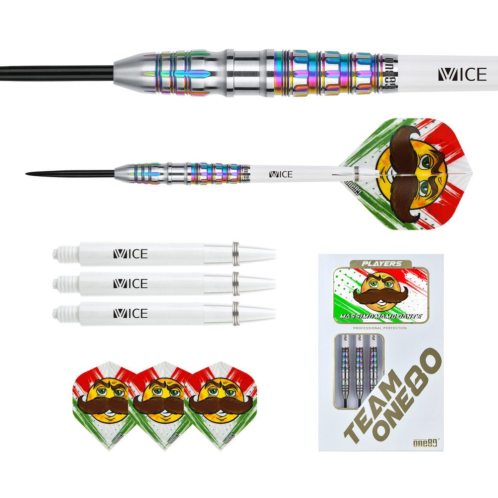 ONE80 Mamo Massimo Dante 90% - Steel Tip Darts - Dartshopper.com