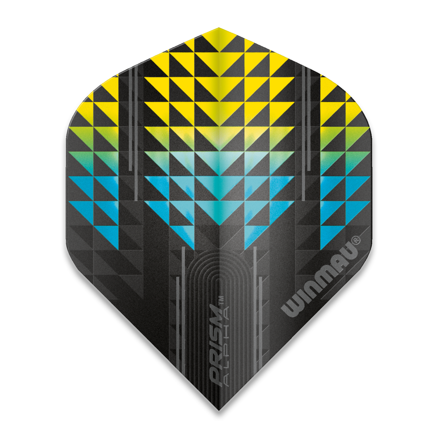 Plumas Winmau Prism Alpha Extra Thick Blue & Yellow