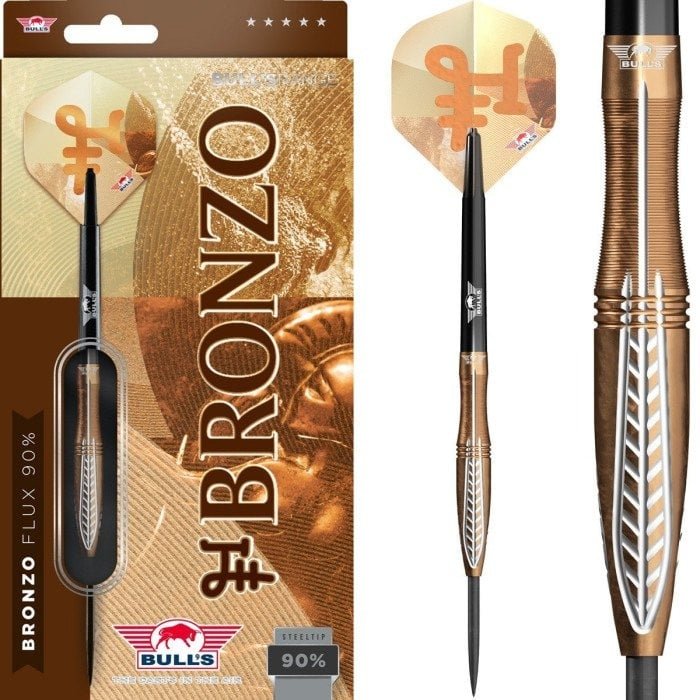 Bull's Bronzo Flux 90% - Dartpilar