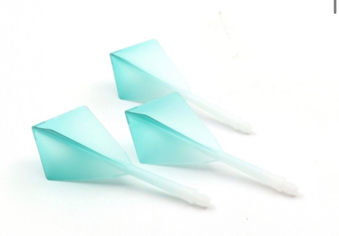 Cuesoul - Tero System AK5 Rost Diamond - Gradient Green Darts Flights