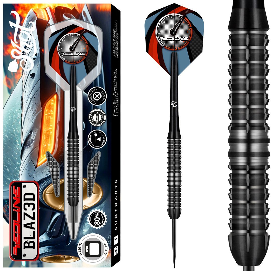 Shot Redline Blazed 80% Darts