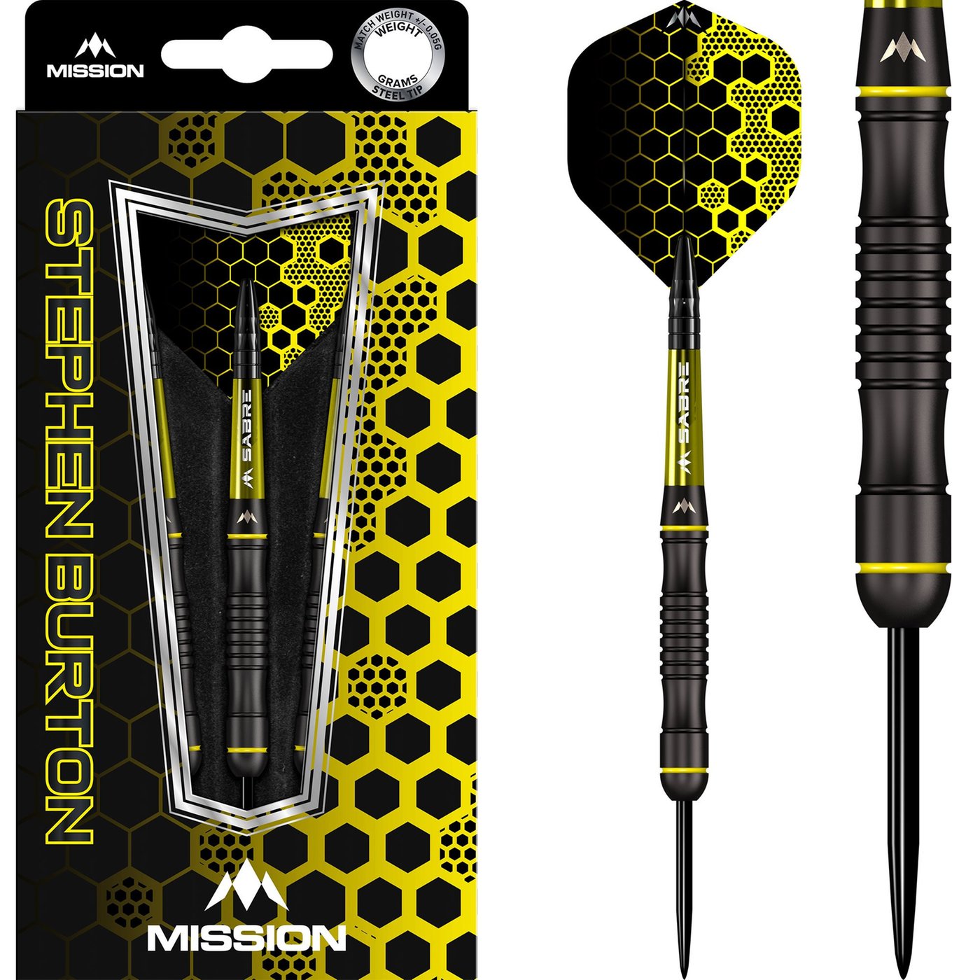Mission Stephen Burton 90% Darts