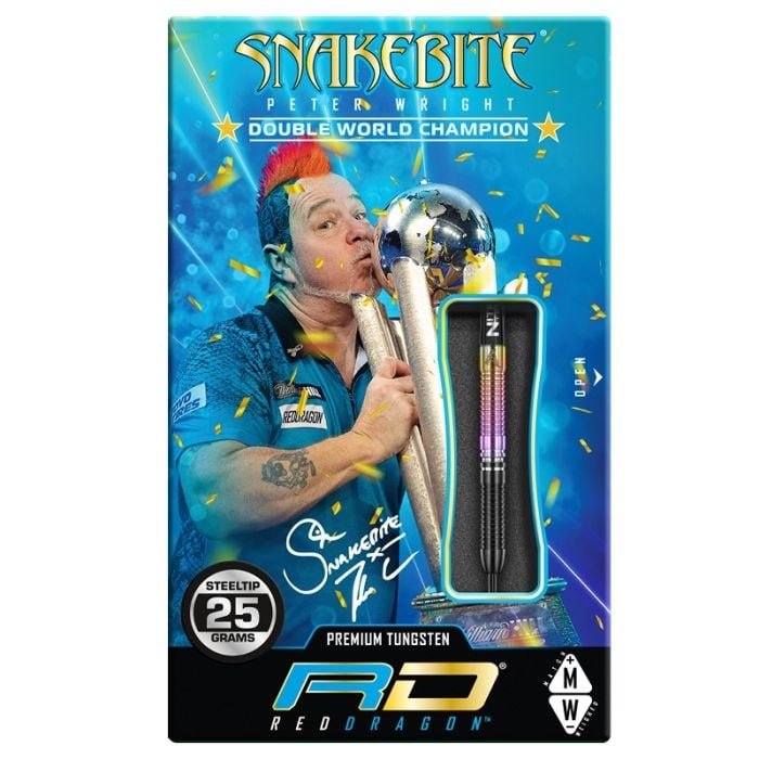 ダーツ Snakebite World Champion 2020 Edition Red Dragon Peter Wright Snakebite World Champion 2020