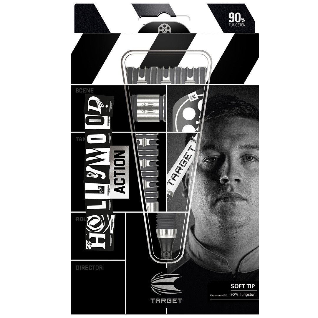 Target Chris Dobey Hollywood Action 90% Soft Tip Darts