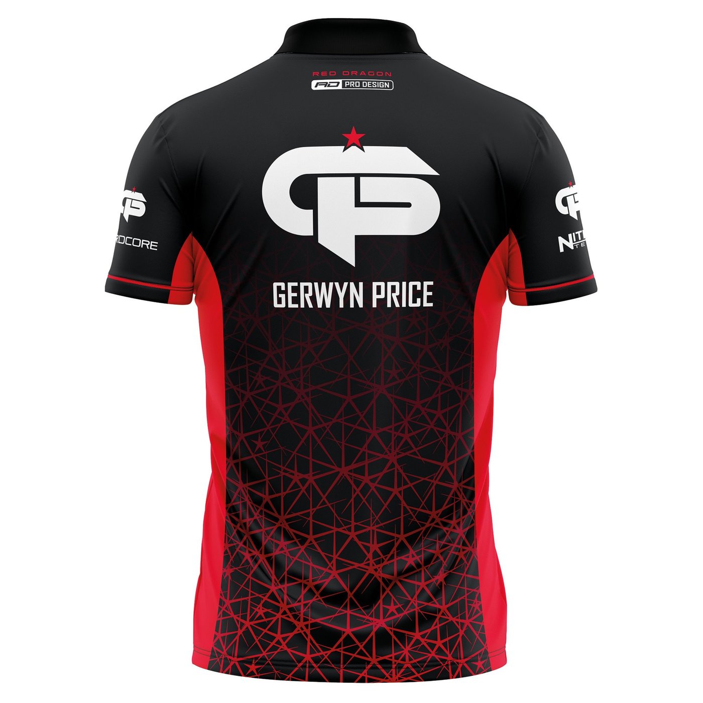 Red Dragon Gerwyn Price Signature Red Polo